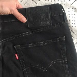 Never worn never washed black Levi 504 jeans 🖤
